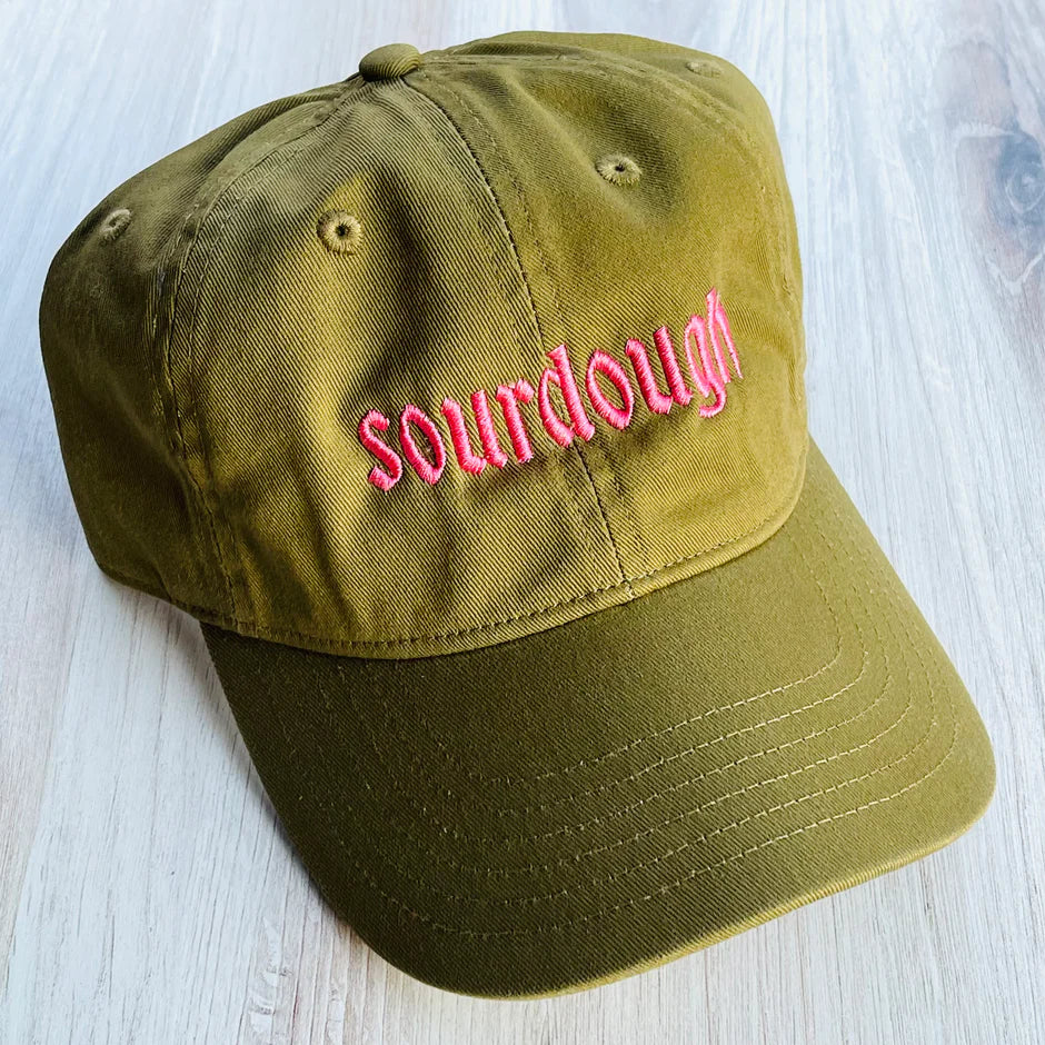 Sourdough Foodie Adult Dad Hat  by The Silver Spider