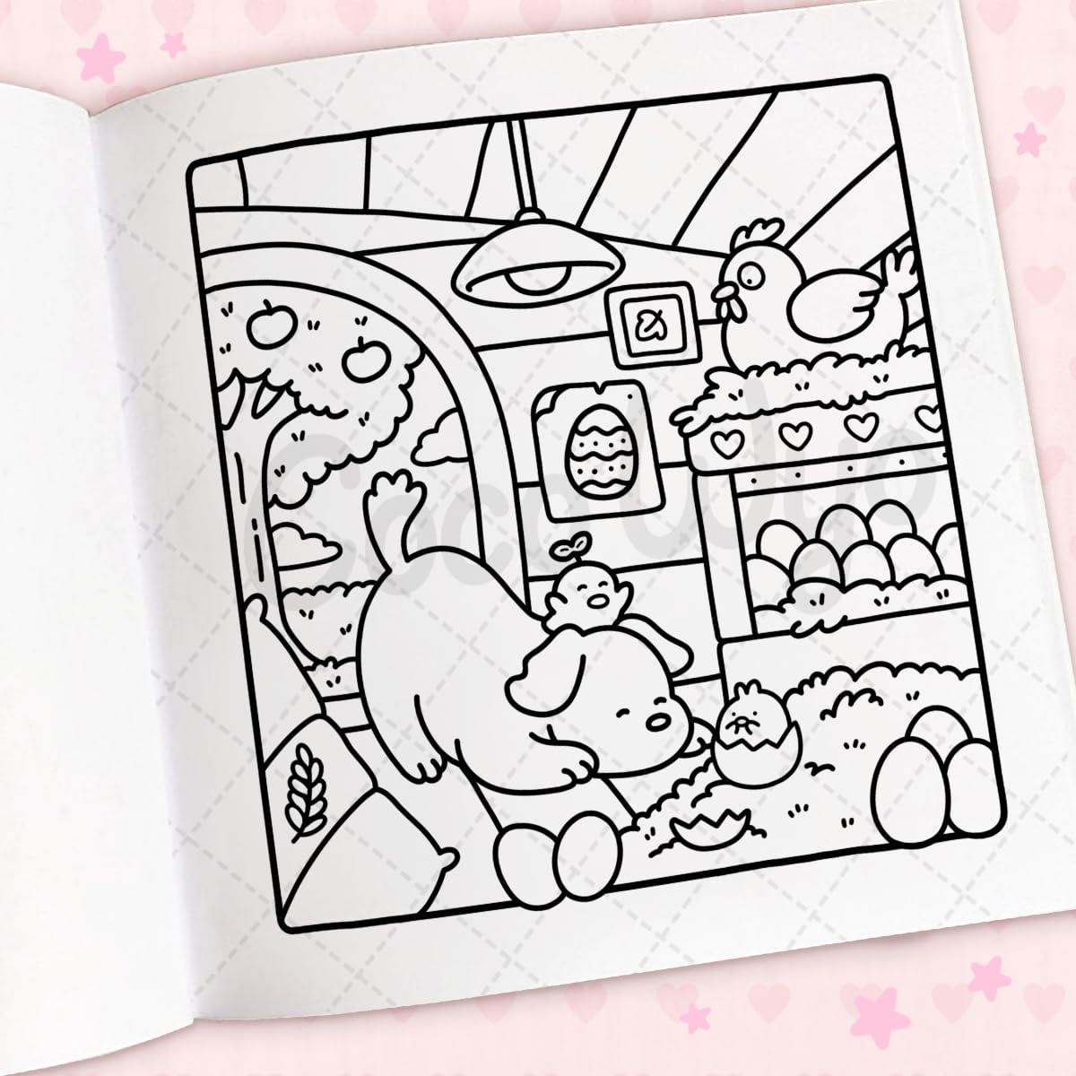 Cozy Cuties Coloring Book