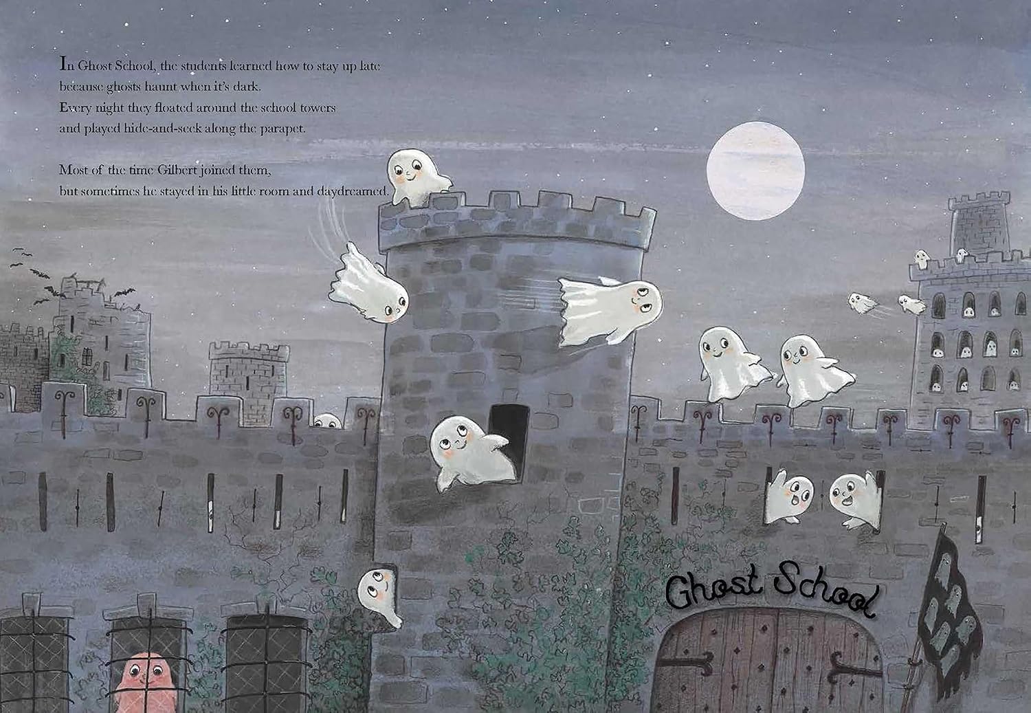 Gilbert the Ghost Board Book by Guido Van Genechten