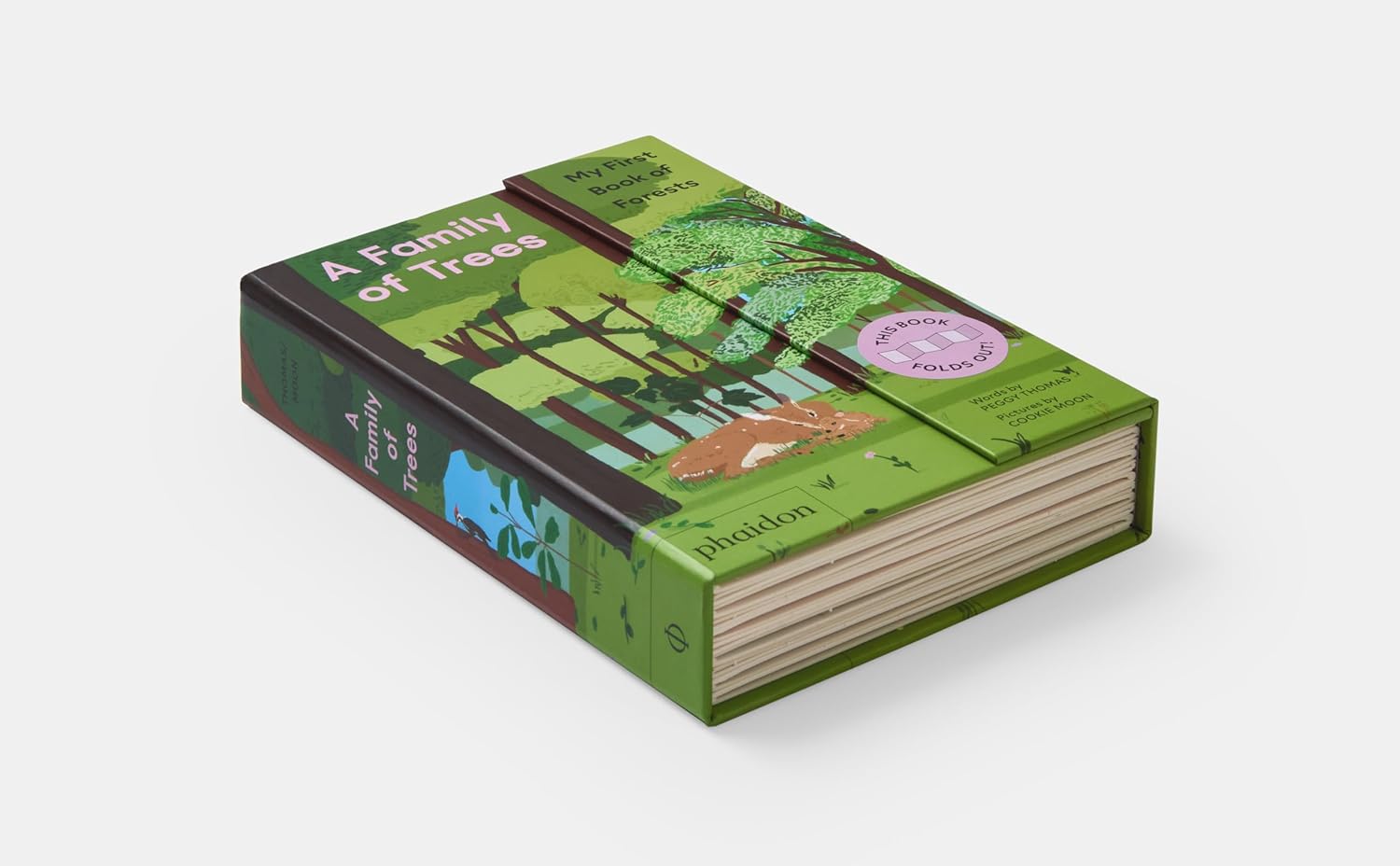 A Family of Trees: My First Book of Forests by Peggy Thomas &amp; Cookie Moon
