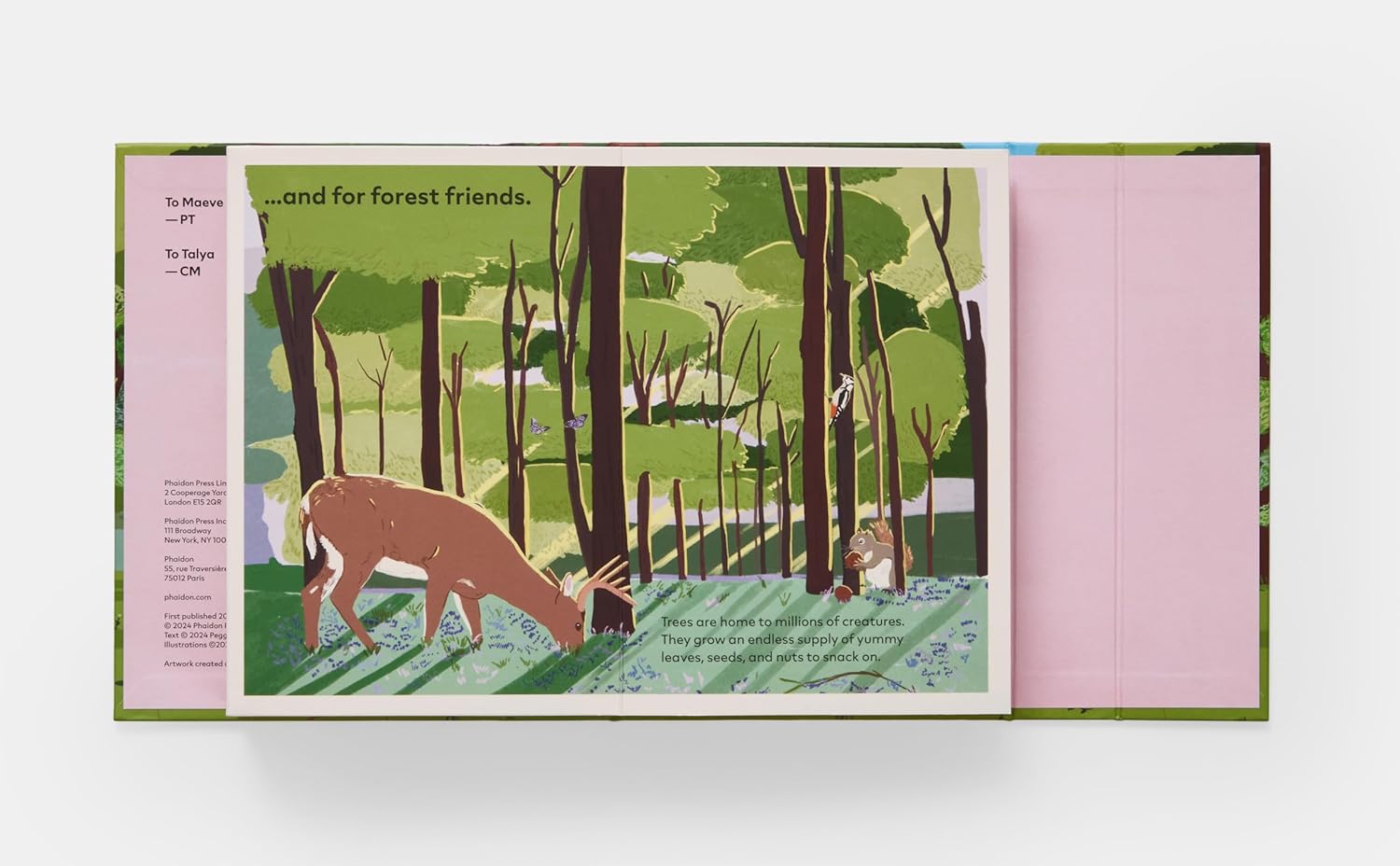 A Family of Trees: My First Book of Forests by Peggy Thomas &amp; Cookie Moon