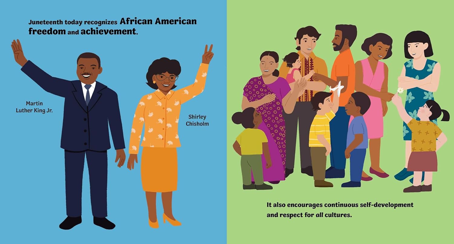 Juneteenth Board Book by Hannah Eliot &amp; Tequitia Andrews