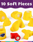 Submarine Bath Toy Set Magnetic Foam Blocks