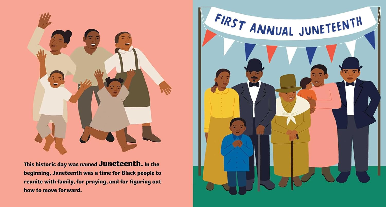 Juneteenth Board Book by Hannah Eliot &amp; Tequitia Andrews