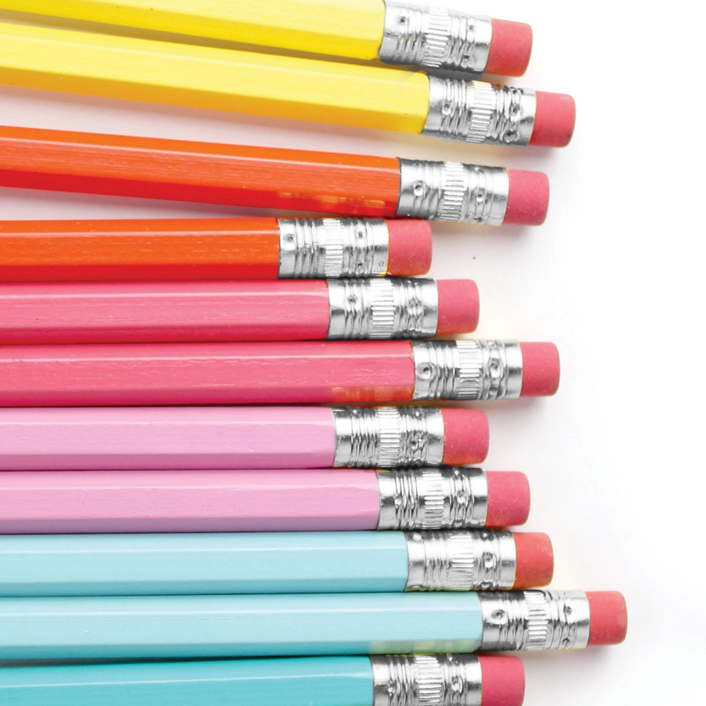Rainbow Mini Pencils by Inklings Paperie