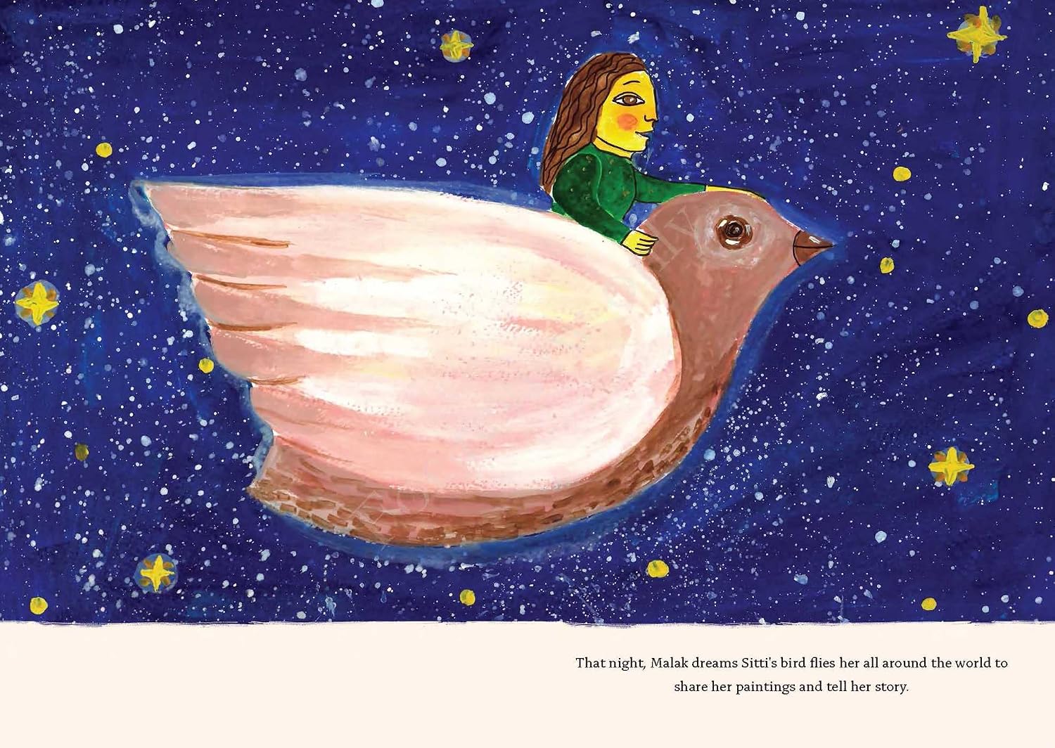Sitti's Bird: A Gaza Story Book by Malak Mattar