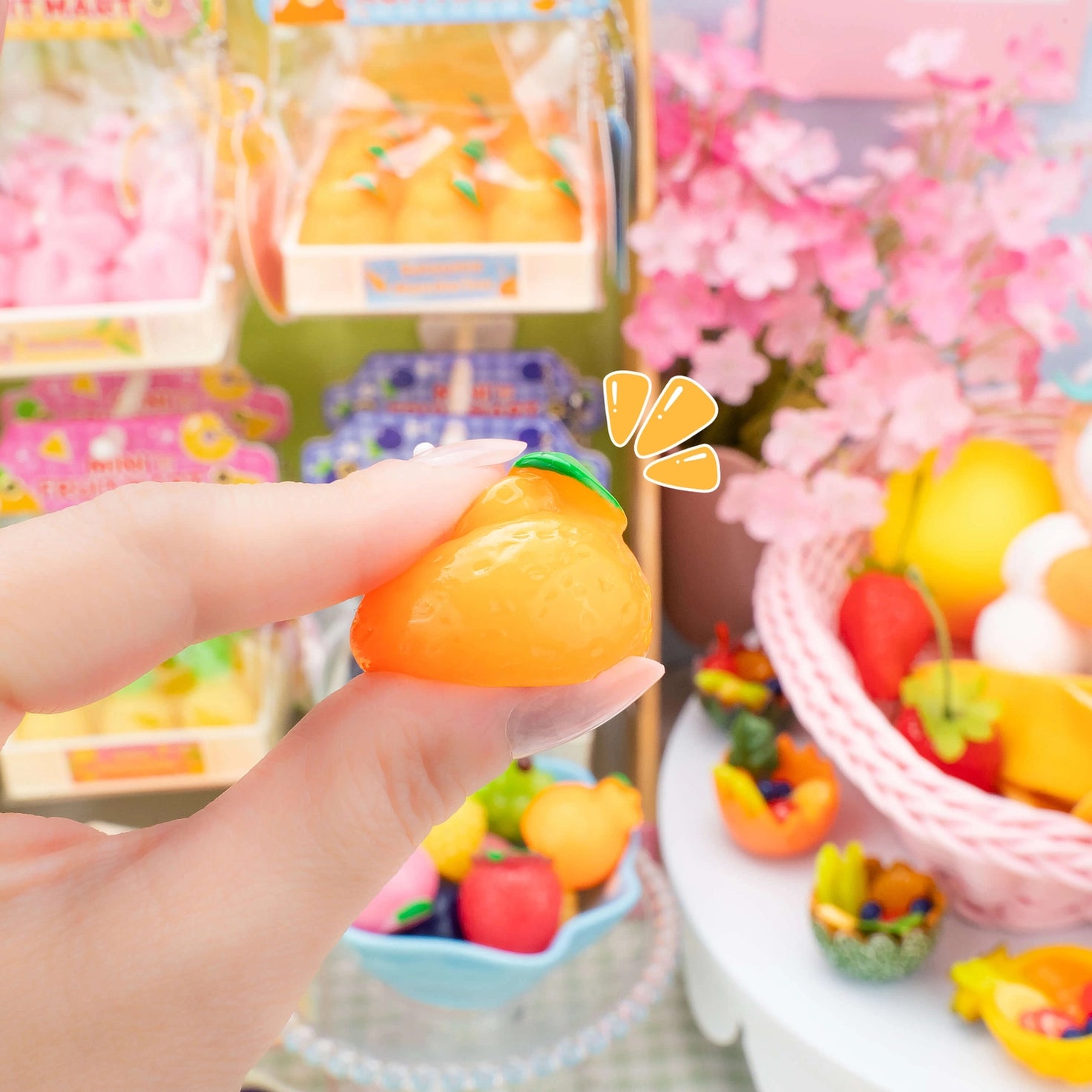 Mini Fruit Mart Taba Squishy
