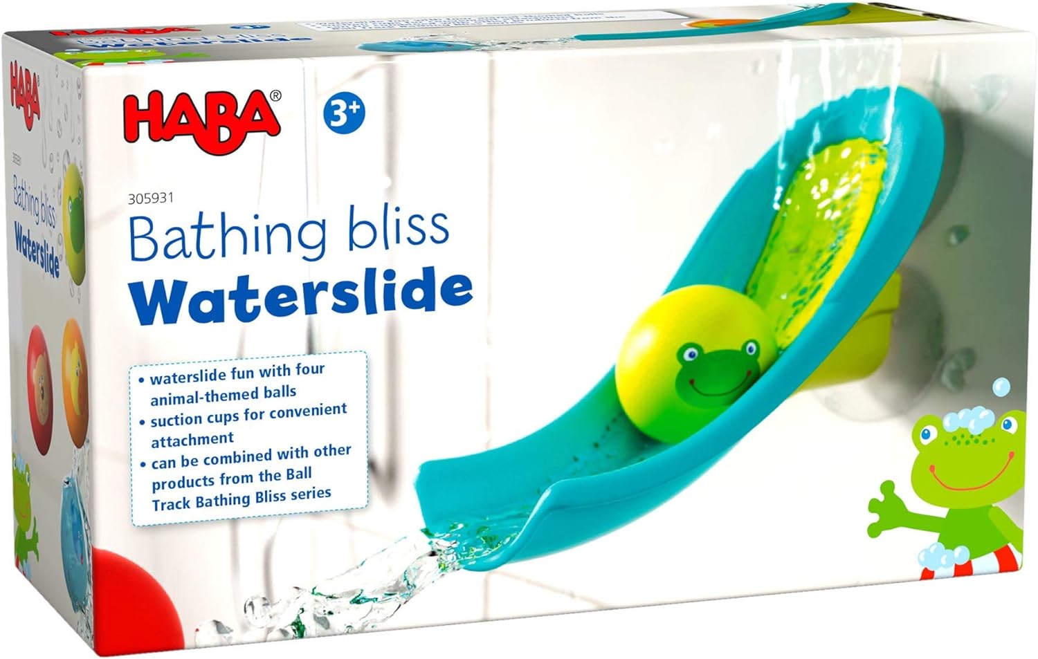 Bathing Bliss Waterslide Bathtub Ball Track Toy by HABA