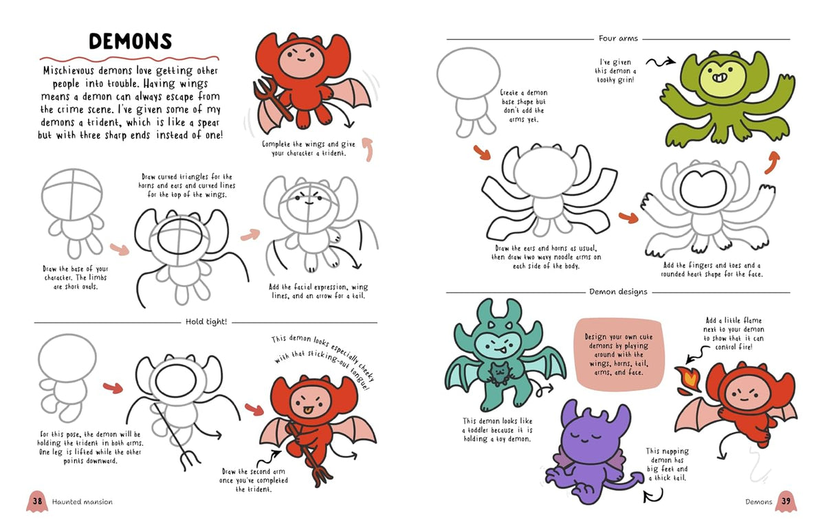 How To Draw Cute Spooky Stuff by Angela Nguyen