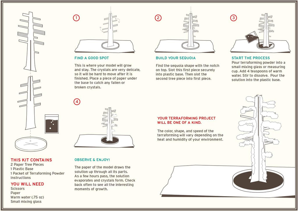 Crystal Growing Giant Sequoia by Copernicus Toys