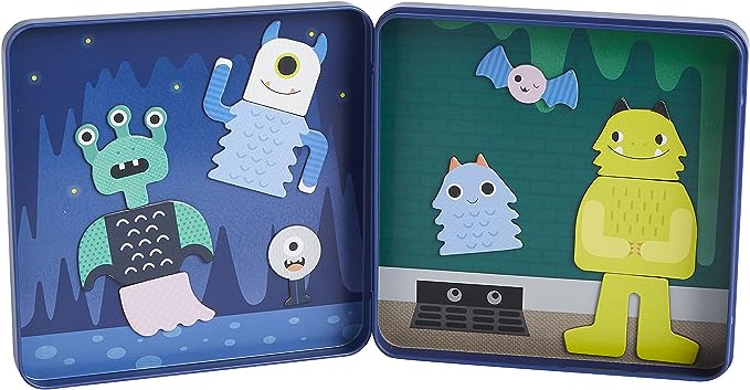 Mixed Up Monster On-The-Go Magnetic Play Set