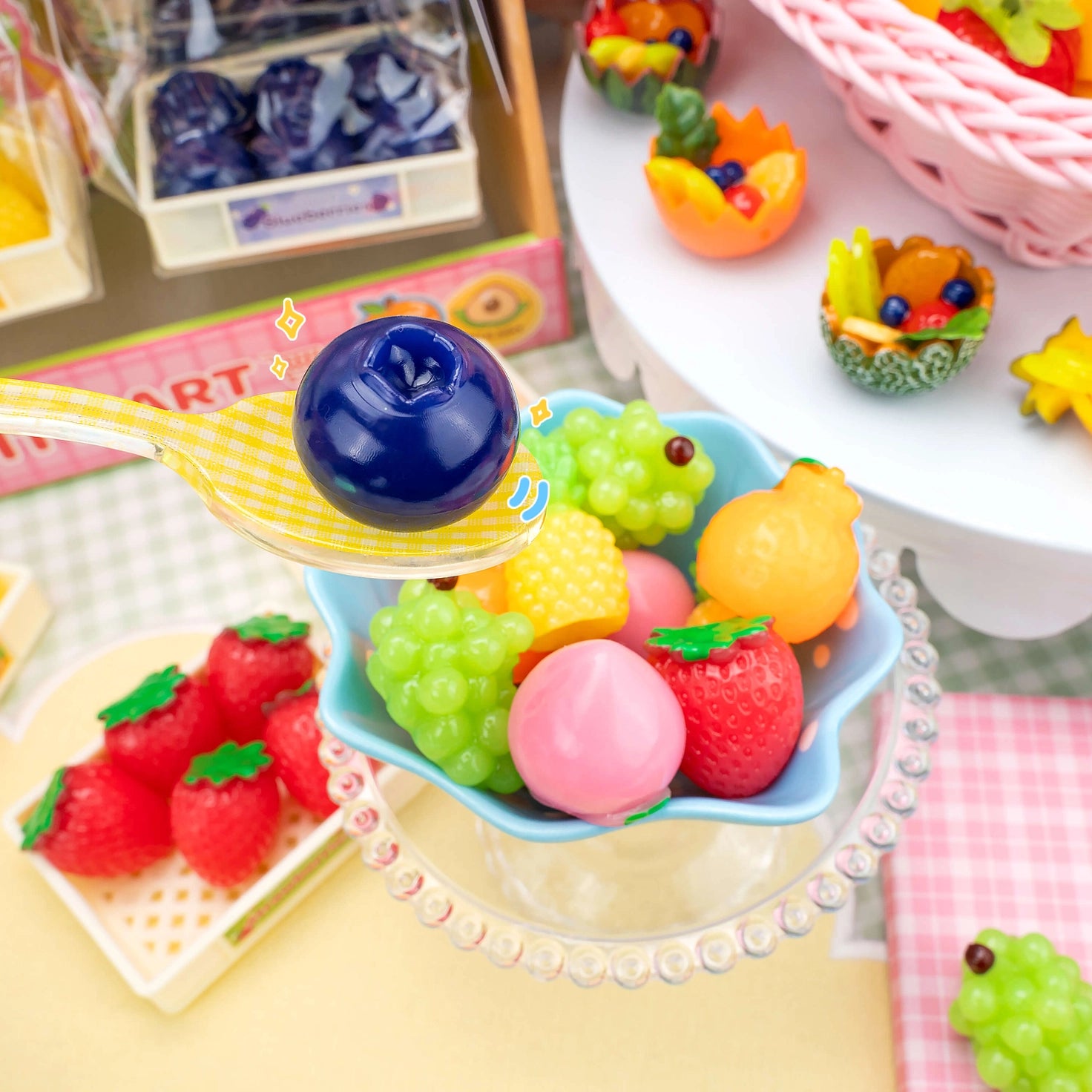 Mini Fruit Mart Taba Squishy