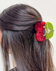 Maraschino Cherry Hair Claw by Jenny Lemons