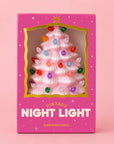 Vintage Tree Night Light - Pink