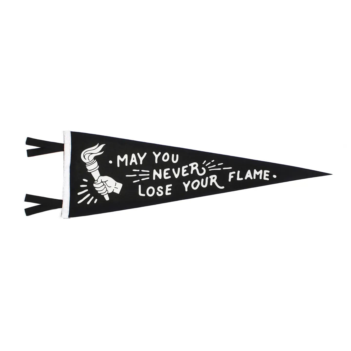 May You Never Lose Your Flame Pennant by Oxford Pennant - Thumbnail 2