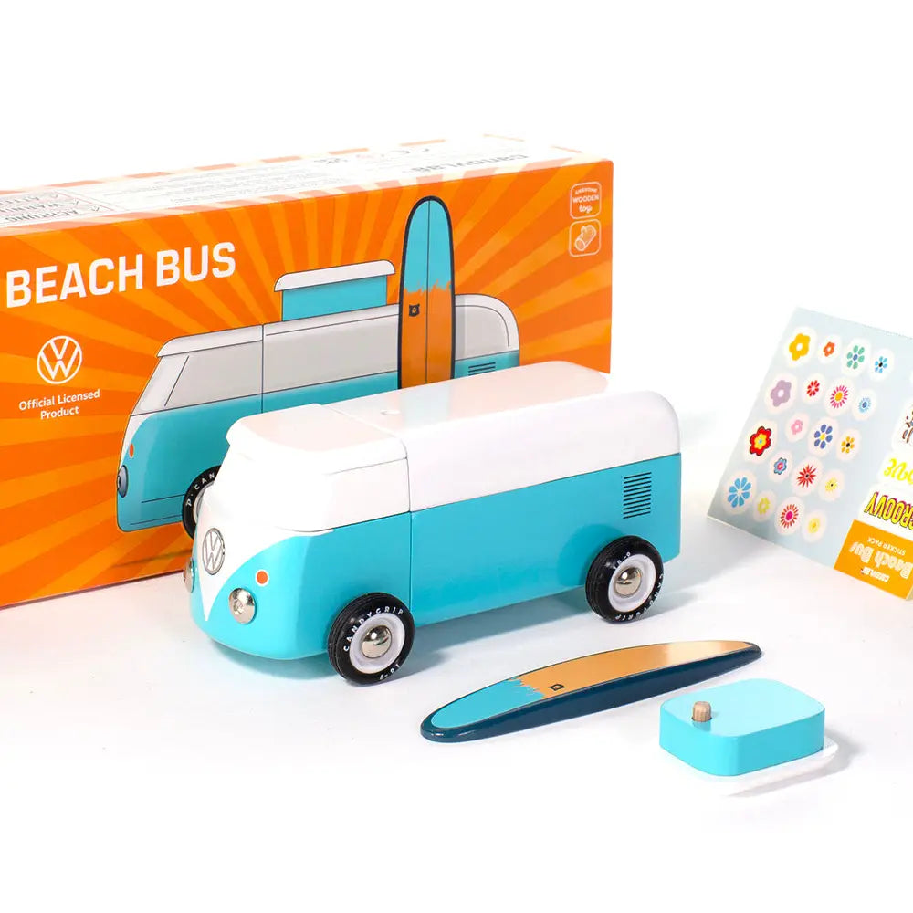 VW Beach Bus - Ocean by Candylab