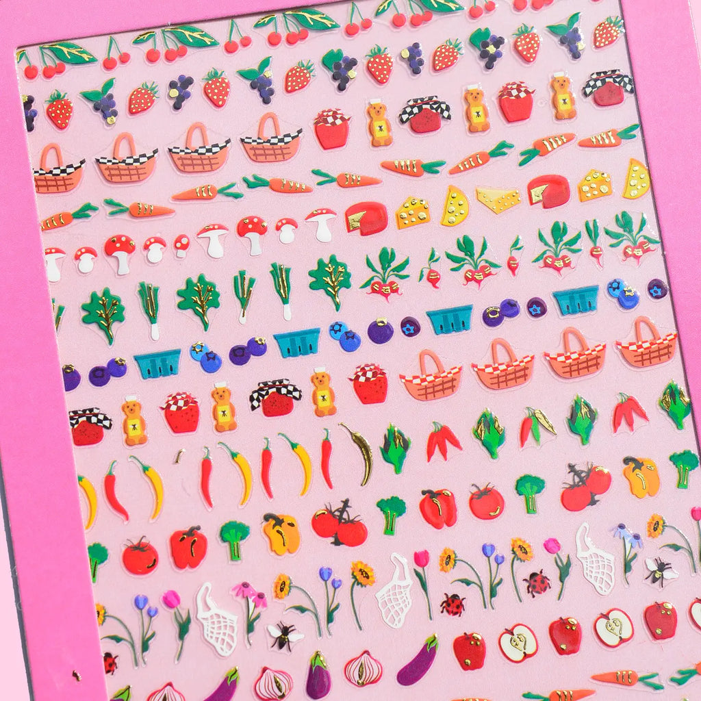Farmer's Market Nail Art Stickers by Deco Beauty