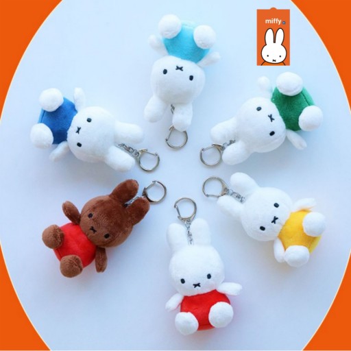 Miffy Plush Keychain by K-Wonderland