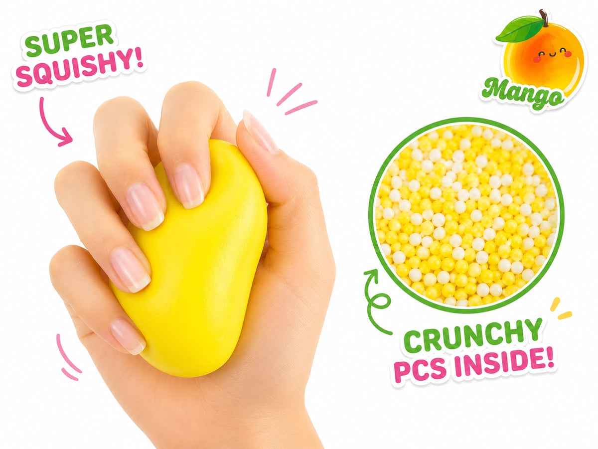 Crunchy Color Changing Mango Squishy