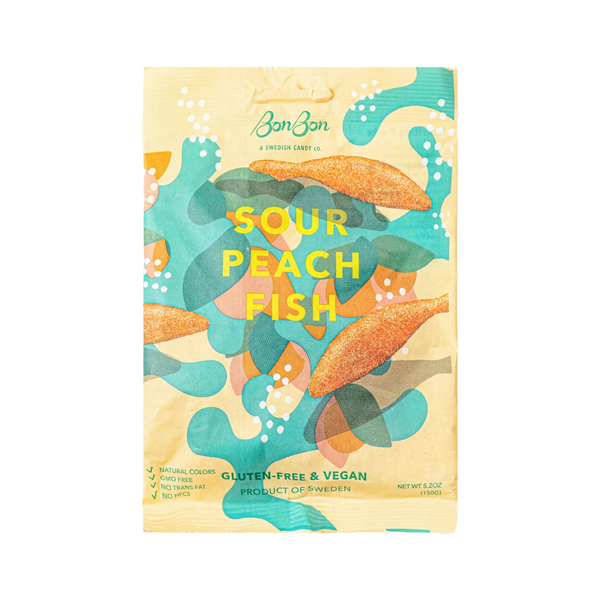 Sour Peach Fish – Mochi Kids