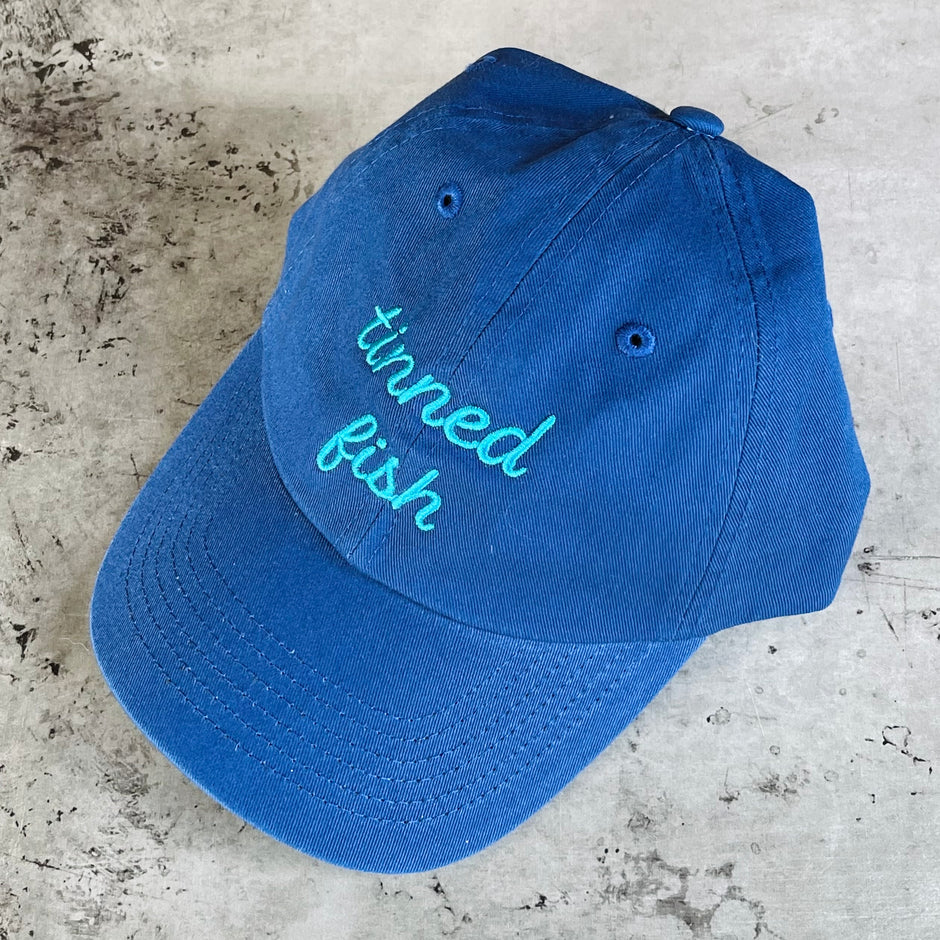 Tinned Fish Foodie Adult Dad Hat  by The Silver Spider
