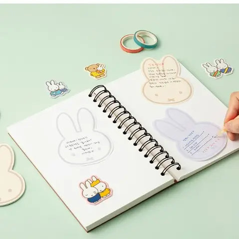 Miffy Face Sticky Note Pad by K-Wonderland
