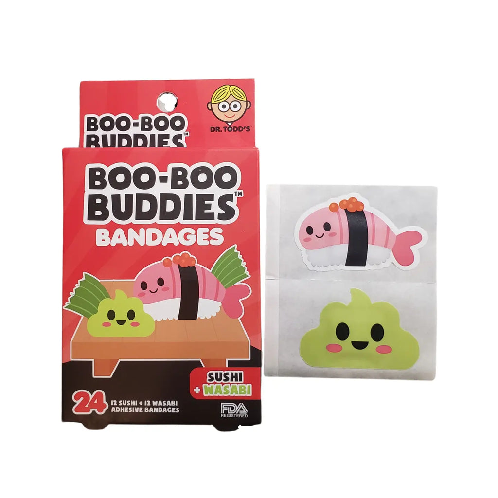 Sushi and Wasabi Bandages by Boo Boo Buddies
