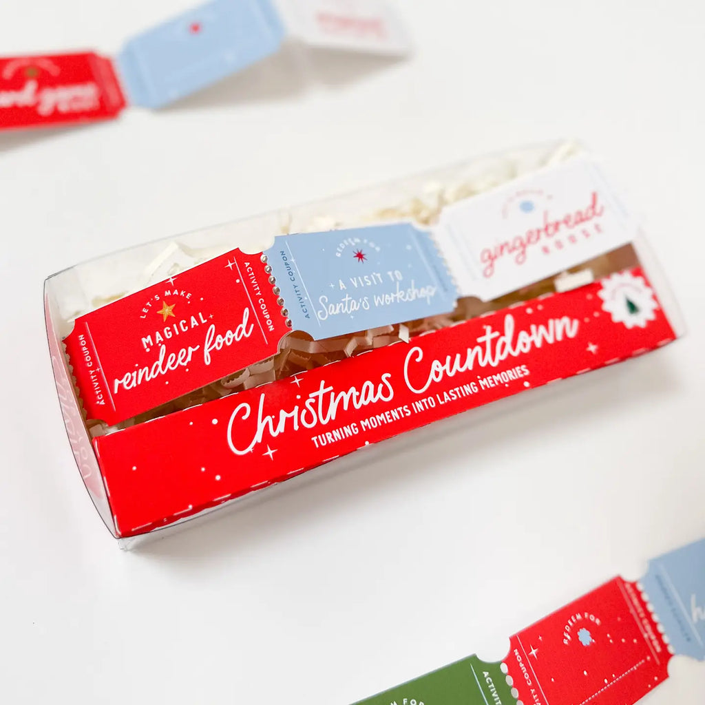 SALE Christmas Countdown - Activity Coupons for Kids by Curated for You Gifts