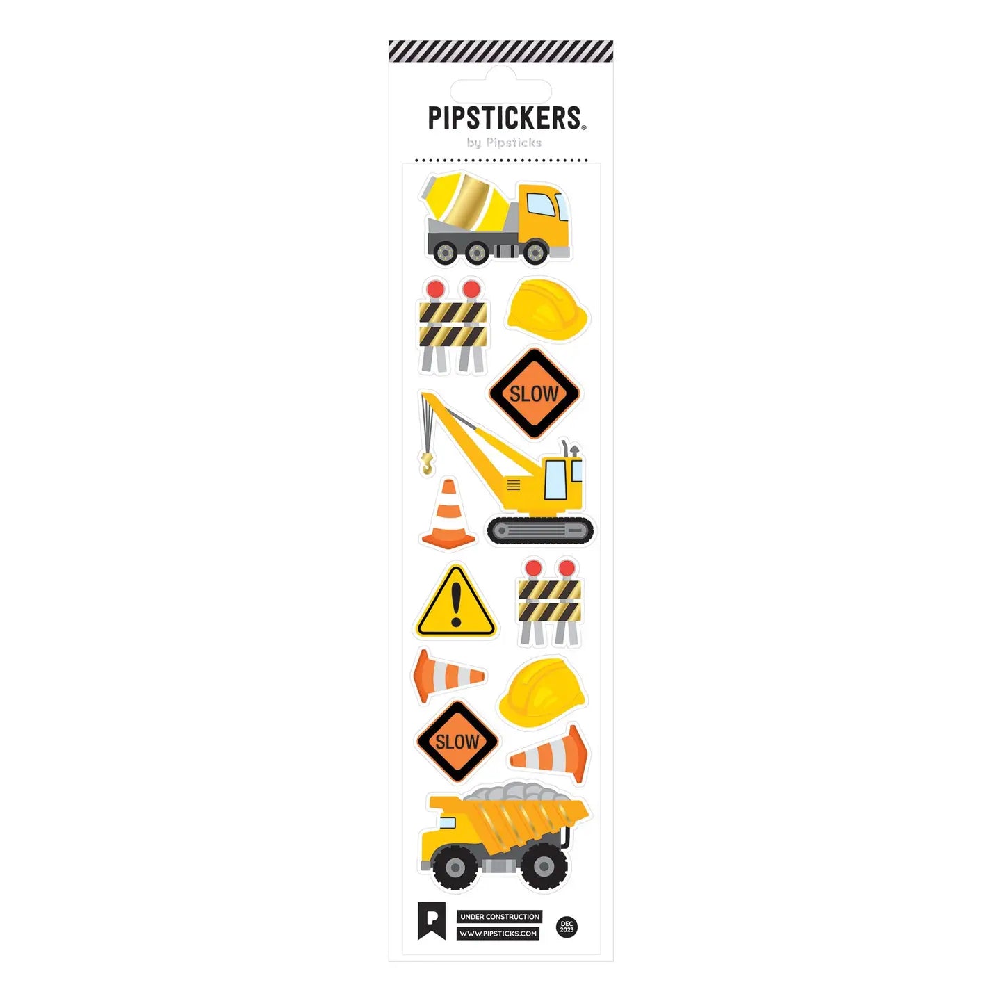 Under Construction Sticker Sheet