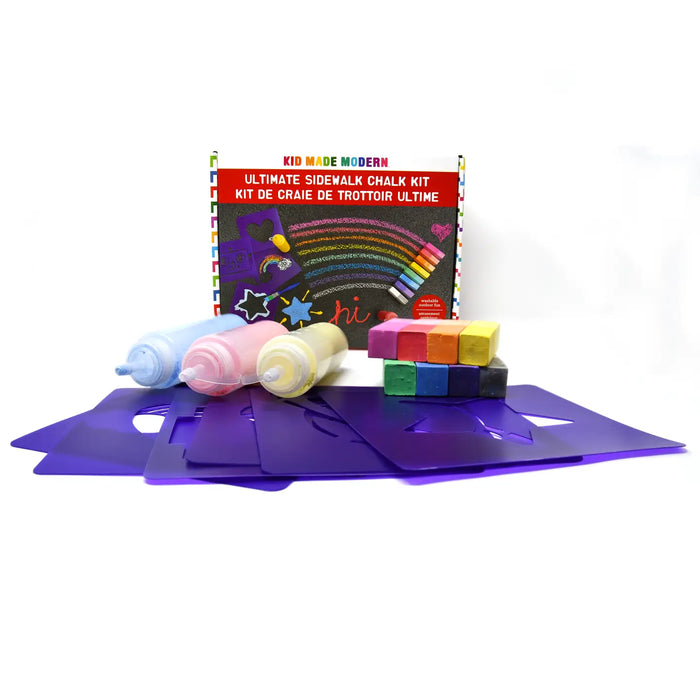 Ultimate Sidewalk Chalk Kit by Kid Made Modern