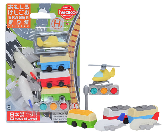 Motor Eraser Set by Iwako