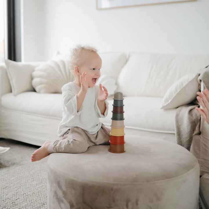Stacking Cups Toy - Retro