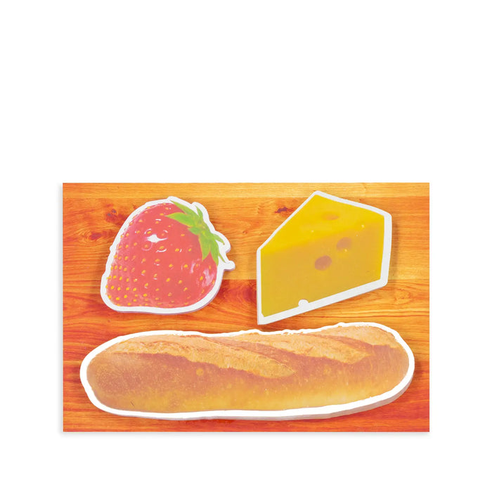Charcuterie Board Novelty Sticky Note Set by ban.dō