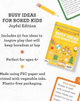 Busy Ideas For Bored Kids Joyful Edition By Petit Collage