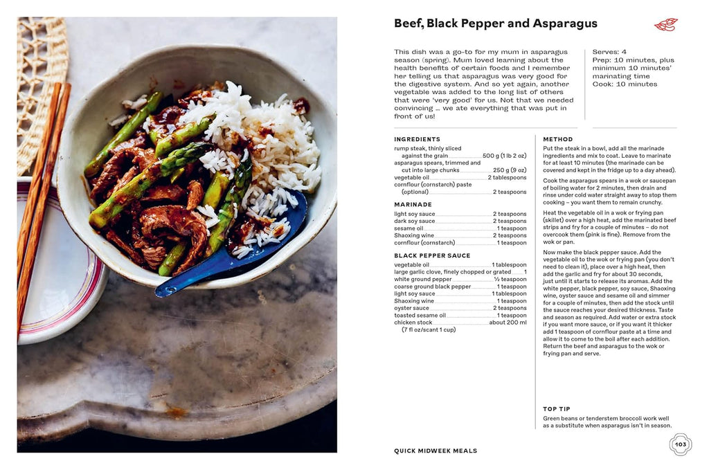 Simply Chinese - Recipes From a Chinese Home Kitchen Cookbook by Suzie Lee