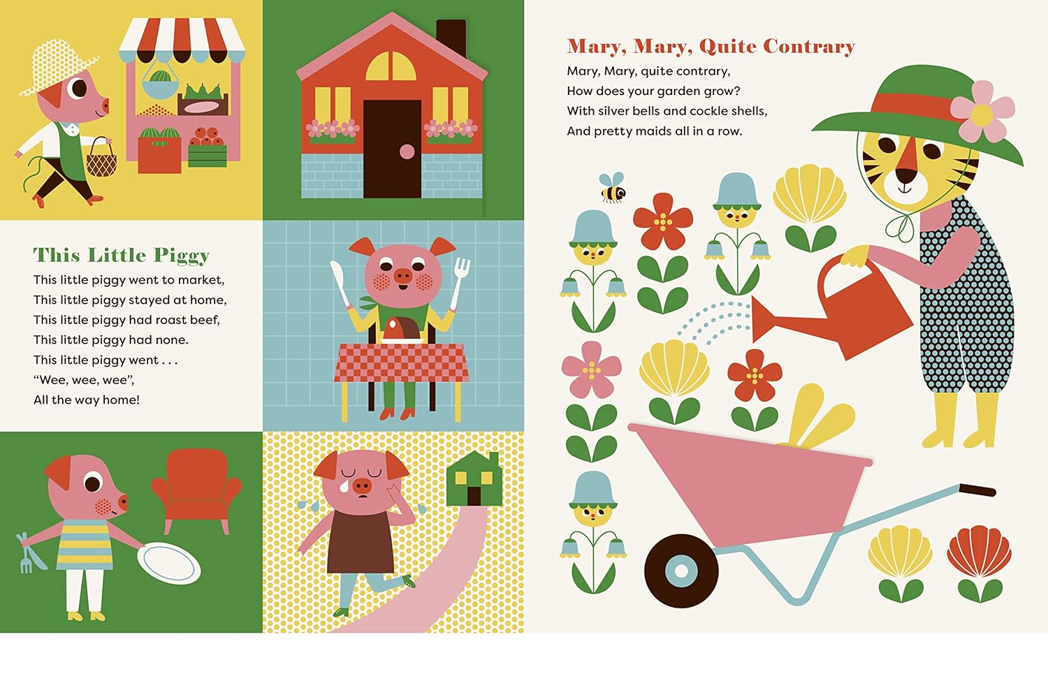 My First Lift-The-Flap Nursery Rhymes by Ingela P. Arrehenius