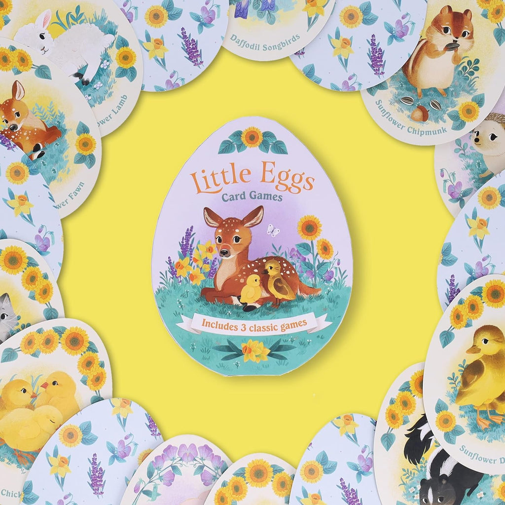 Little Eggs Card Games by Chronicle Books