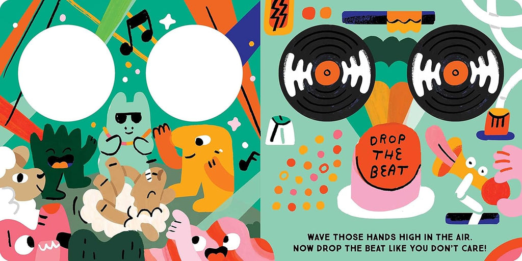 DJ Baby Board Book by DJ Burton & Andy J. Pizza