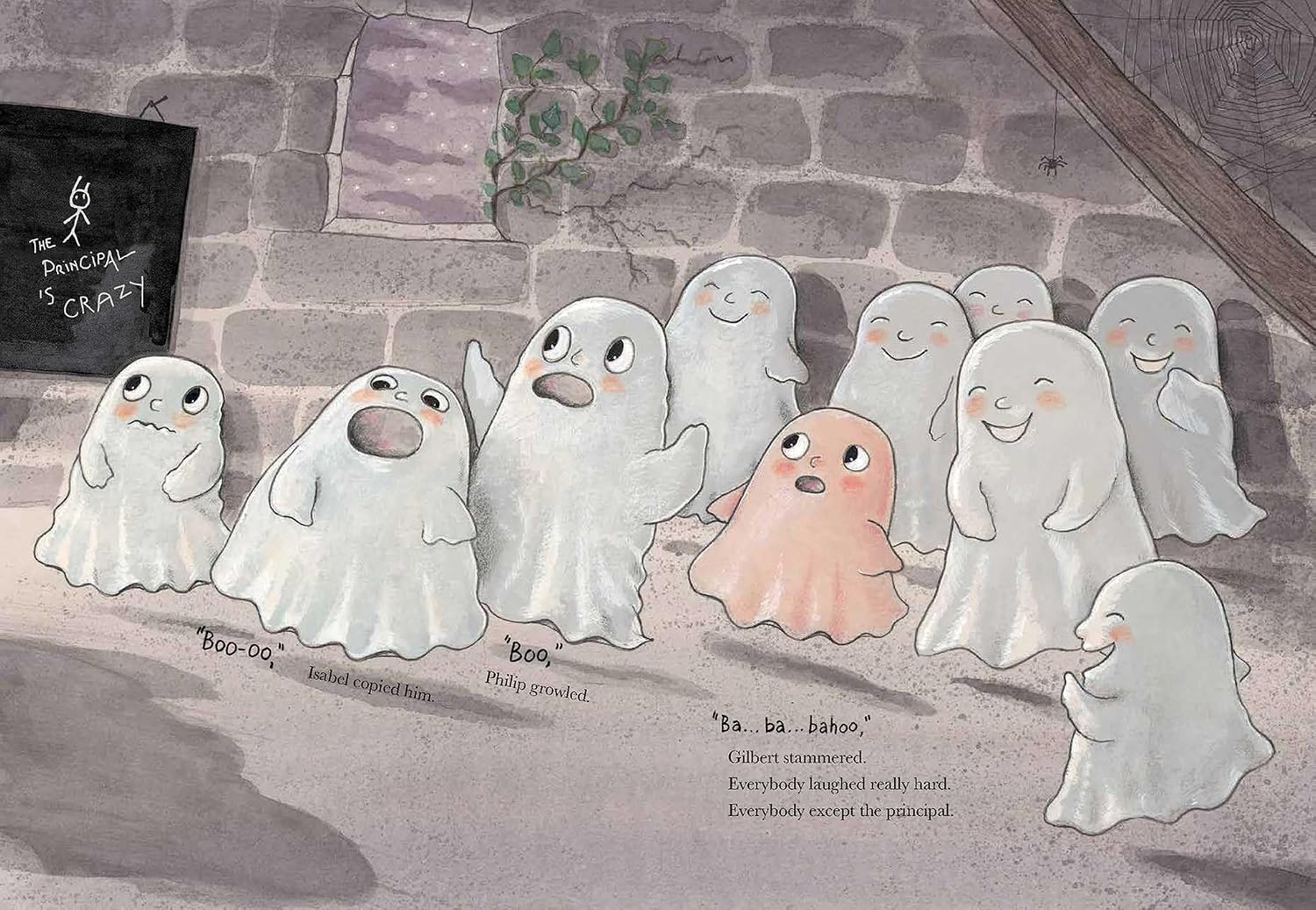Gilbert the Ghost Board Book by Guido Van Genechten