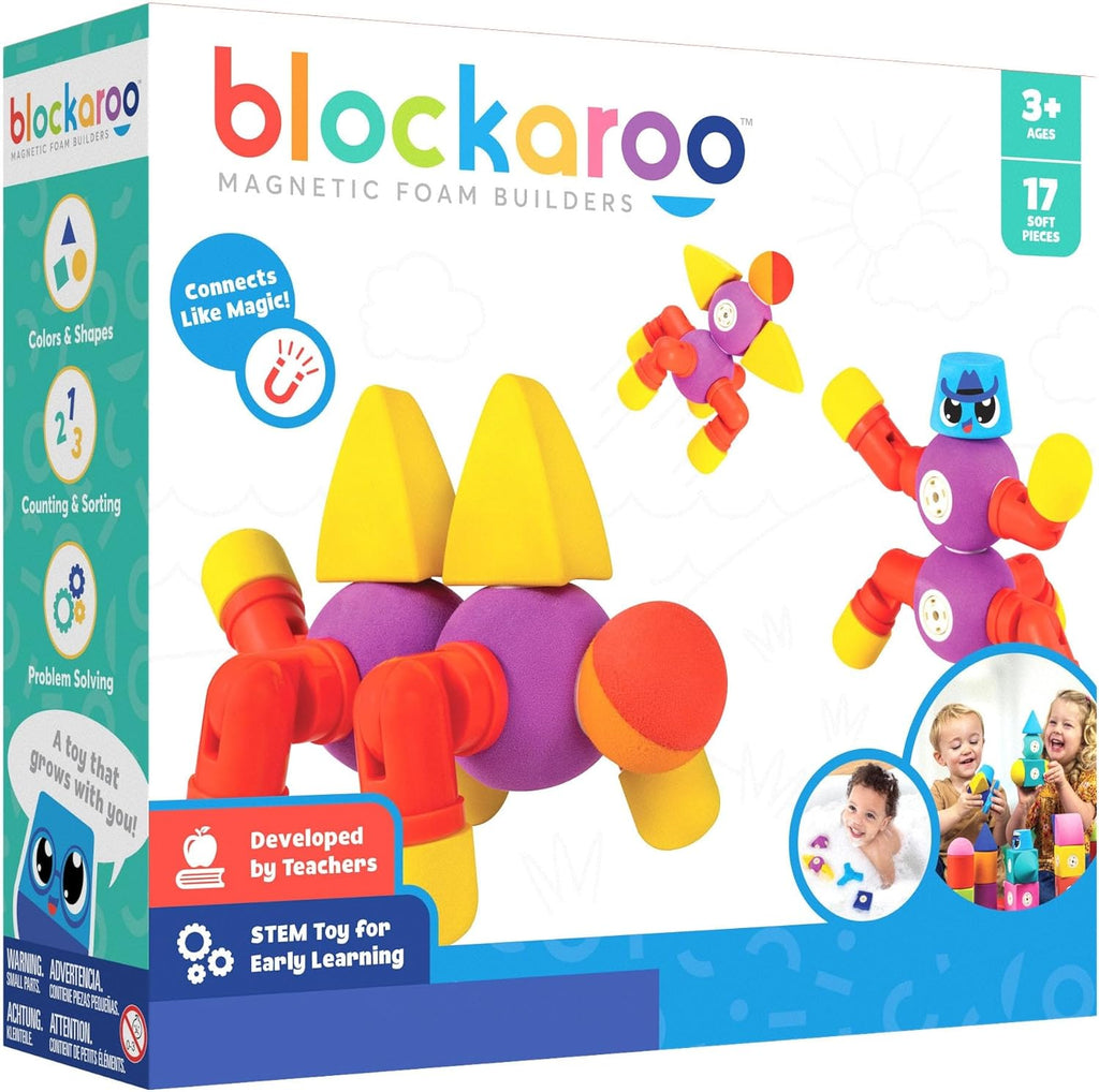 Critter Set Magnetic Foam Blocks – Mochi Kids
