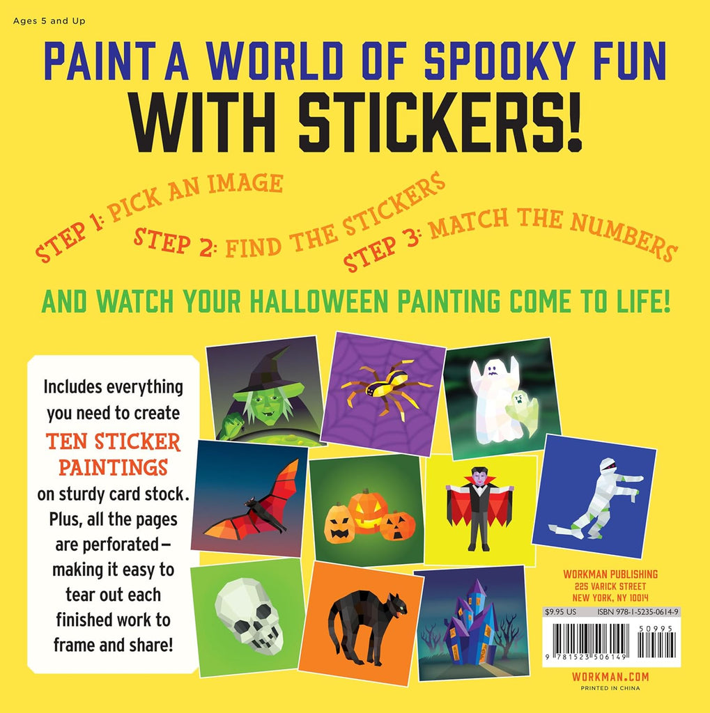 Paint by Sticker: Halloween by Workman Publishing
