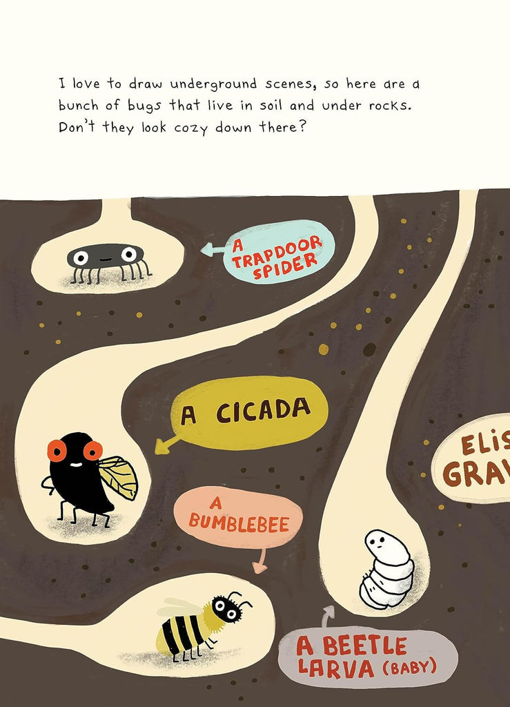 The Bug Club Hardcover Book by Elise Gravel