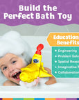 Submarine Bath Toy Set Magnetic Foam Blocks