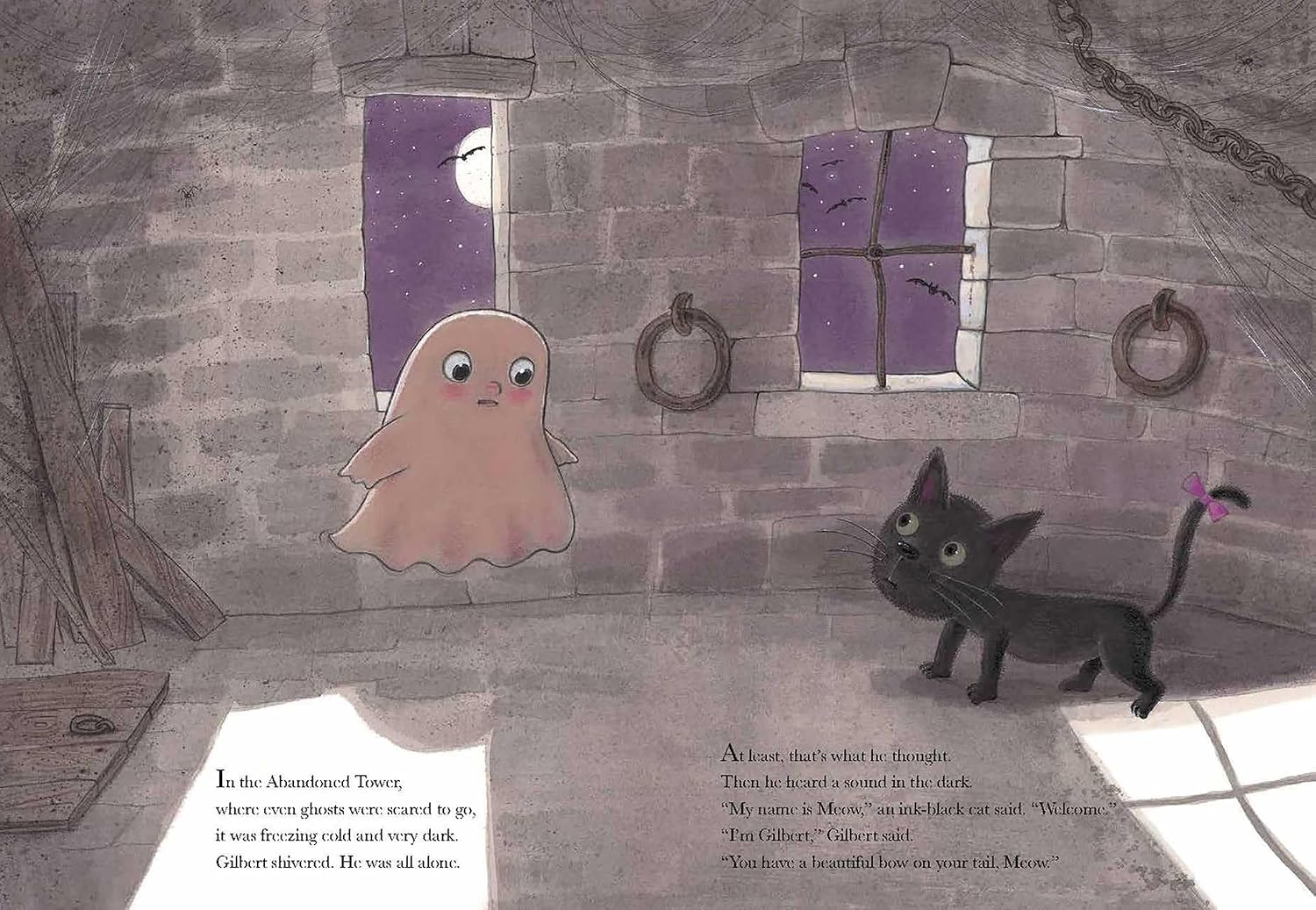 Gilbert the Ghost Board Book by Guido Van Genechten