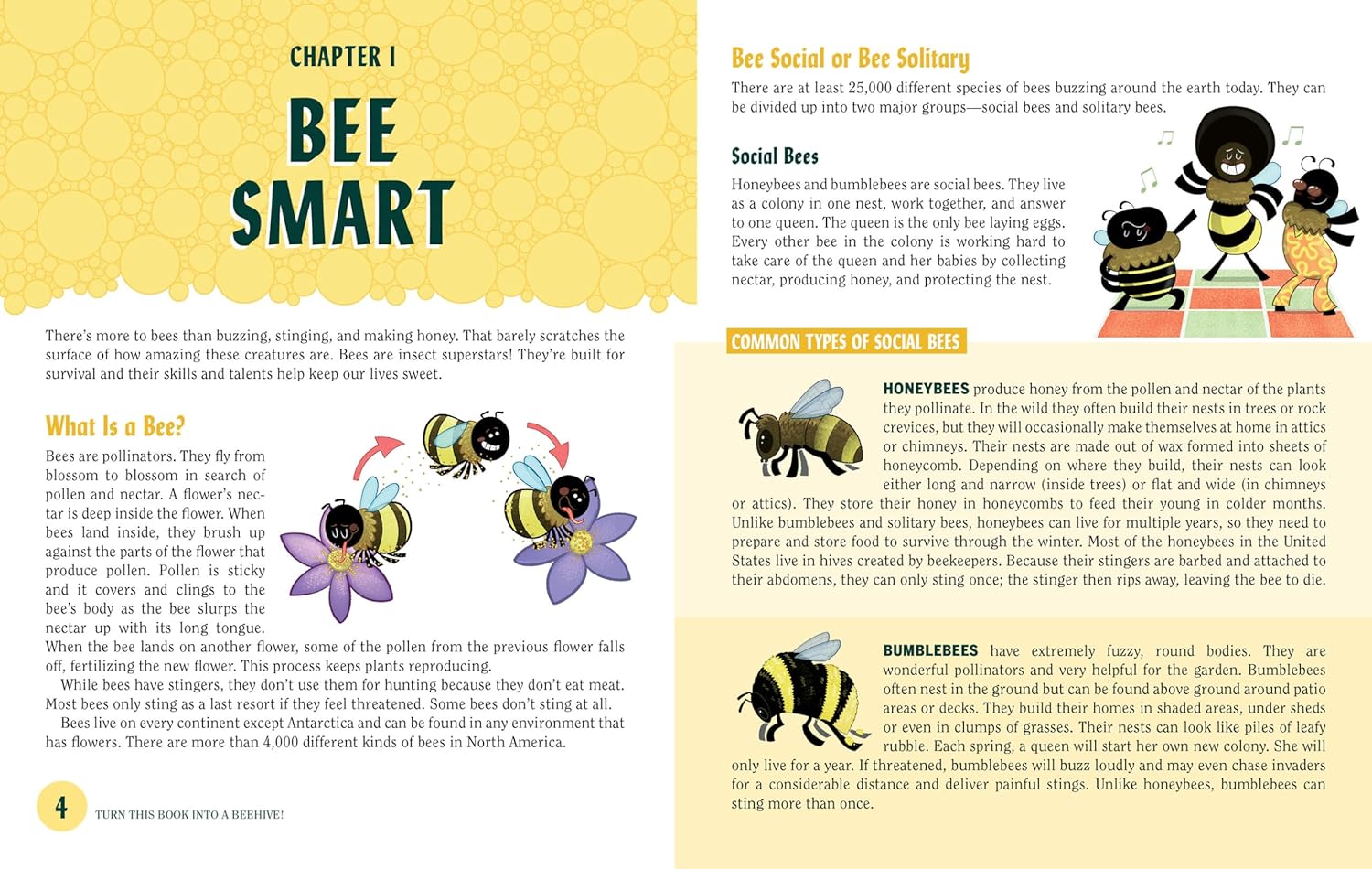 Turn This Book Into A Beehive! - Book by Lynn Brunelle &amp; Anna-Maria Jung