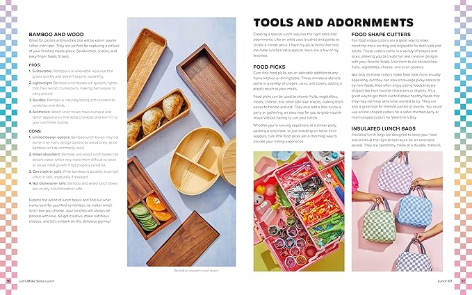 Let's Make Some Lunch Cookbook By Sulhee Jessica Woo