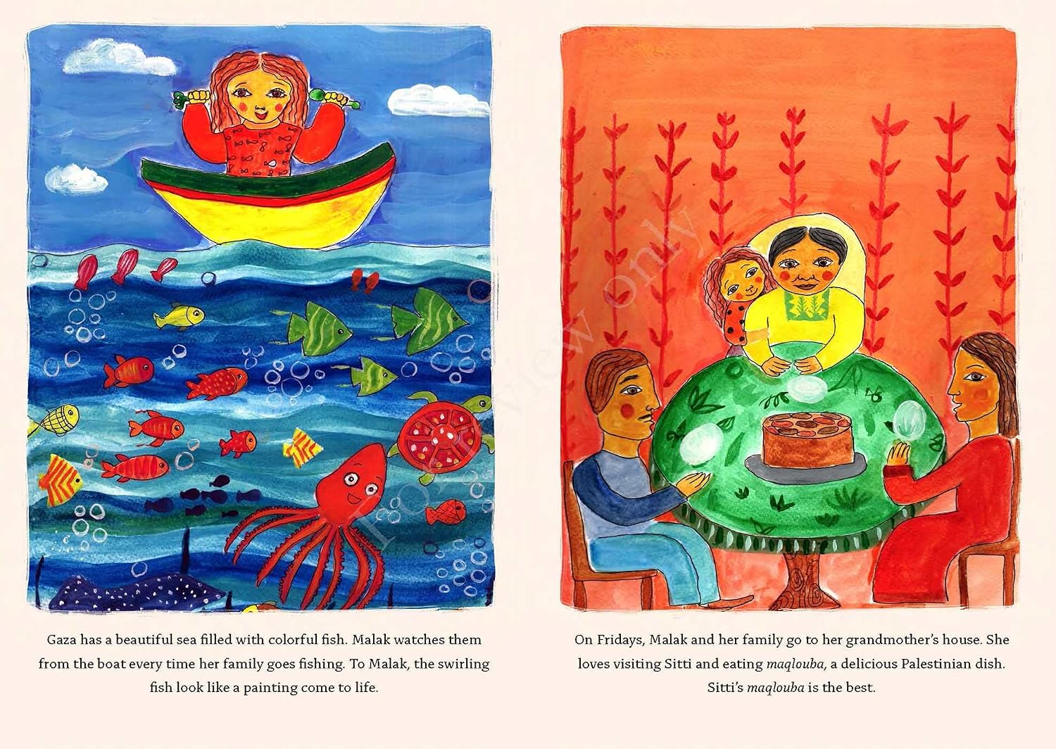 Sitti's Bird: A Gaza Story Book by Malak Mattar
