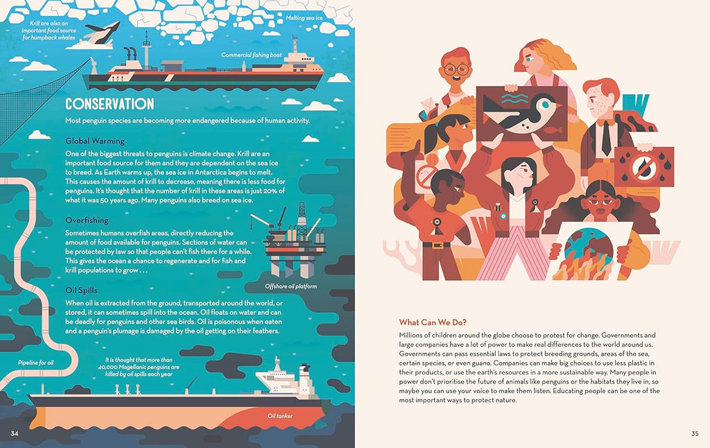 Passionate About Penguins Book by Owen Davey