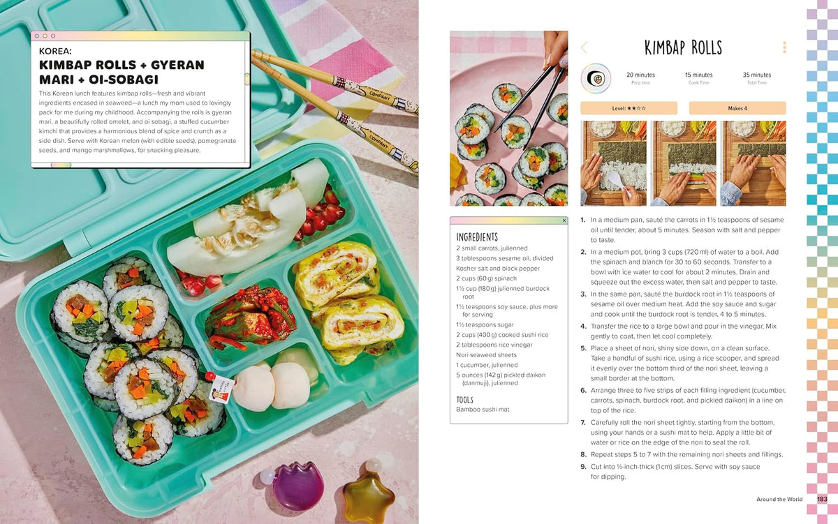 Let's Make Some Lunch Cookbook By Sulhee Jessica Woo