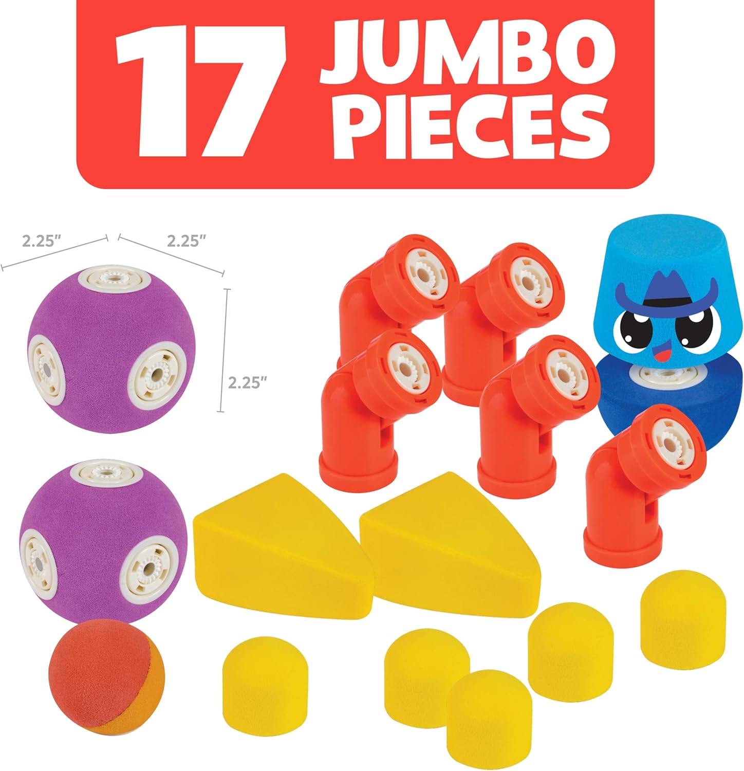 Critter Set Magnetic Foam Blocks – Mochi Kids